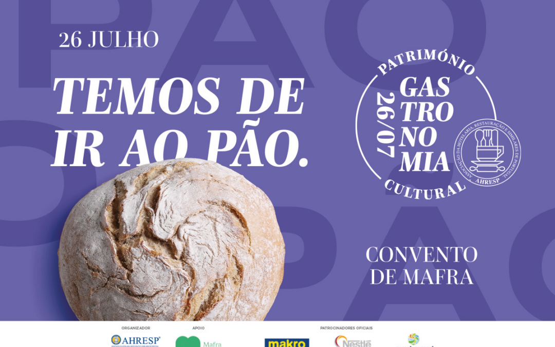 AHRESP celebra gastronomia portuguesa a 26 de julho no Convento de Mafra