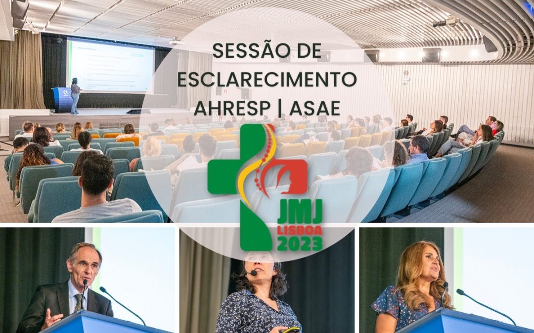 Jornada Mundial da Juventude | AHRESP e ASAE juntas para relembrar  regras de segurança alimentar