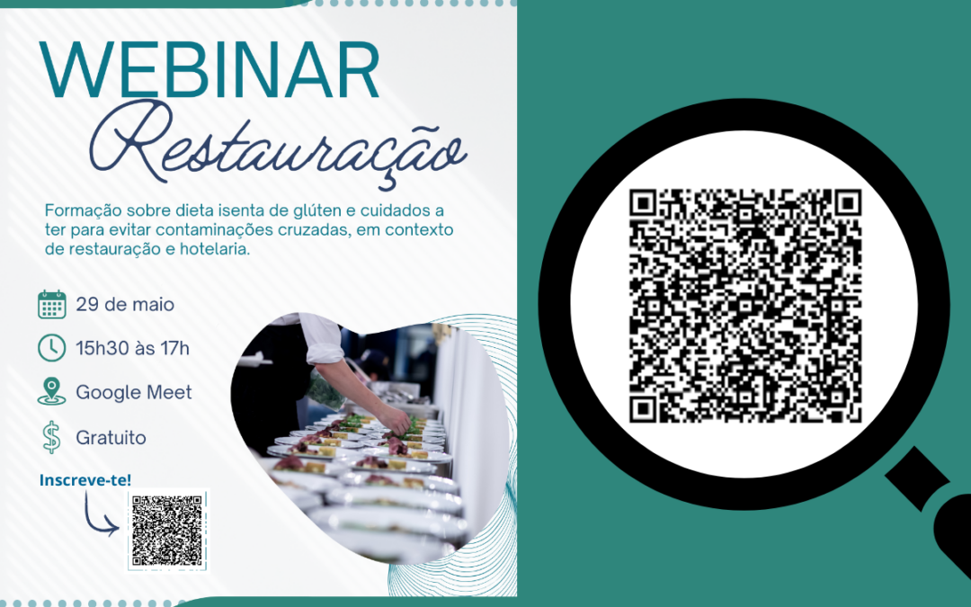 Associação Portuguesa de Celíacos promove webinar sobre alimentação sem glúten