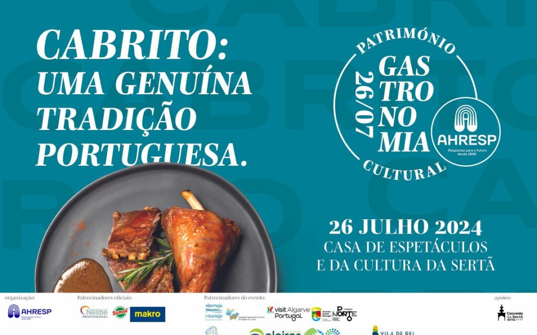 AHRESP celebra gastronomia portuguesa a 26 de julho na Sertã
