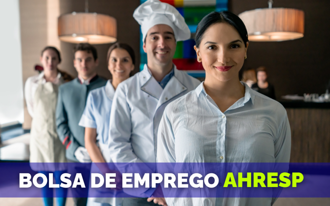 Bolsa de emprego AHRESP – Registe a sua oferta de emprego e nós divulgamos gratuitamente