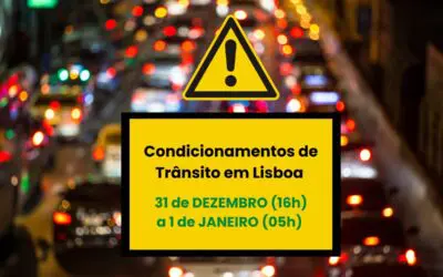 Passagem de Ano: Viva 2025 | Condicionamentos de Trânsito em Lisboa