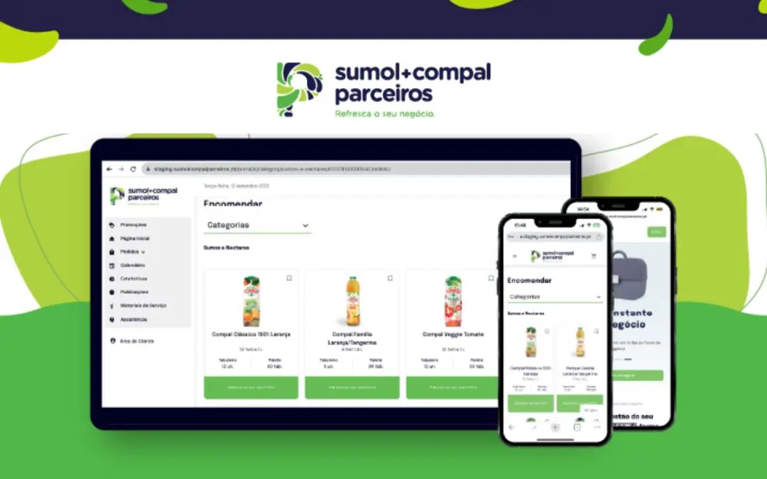 Sumol+Compal Parceiros | A plataforma que revoluciona o processo de encomenda