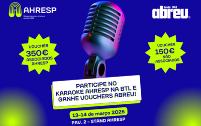 Ganhe vouchers Viagens Abreu no Concurso de Karaoke que vai lançar o TikTok da AHRESP na BTL